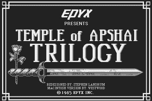 Screenshot for Temple of Apshai Trilogy